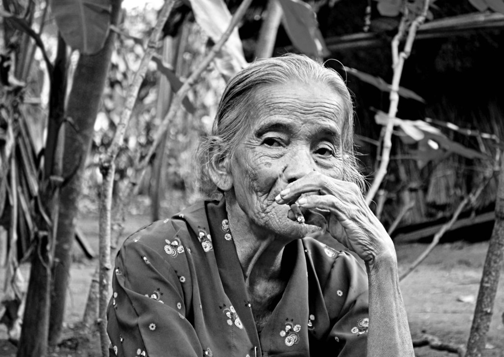 Smoking Woman by Tana Hell